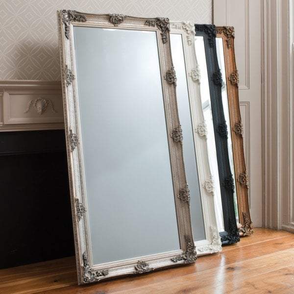 Abadan Leaner Mirror Black 1650x795mm-abc
