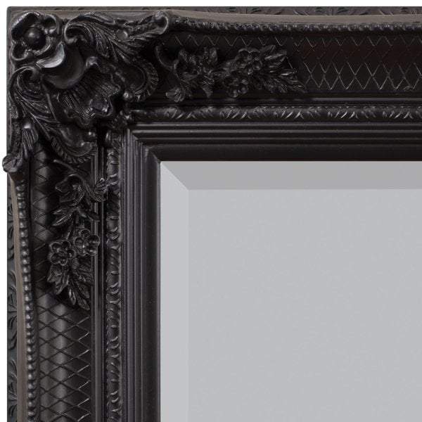 Abadan Leaner Mirror Black 1650x795mm-abc