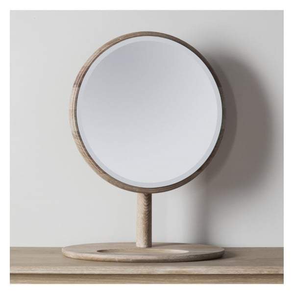 Walter Solid Oak Dressing Mirror 460x635mm-abc