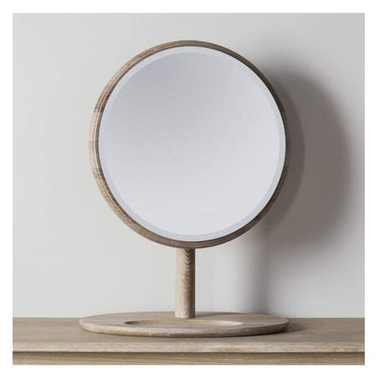 Walter Solid Oak Dressing Mirror 460x635mm-abc