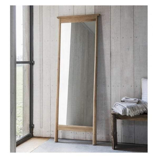 Walter Solid Oak Cheval Mirror 640x1740mm-abc