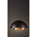 Alfresco Dome Ceiling Lamp Blk Copper-abc