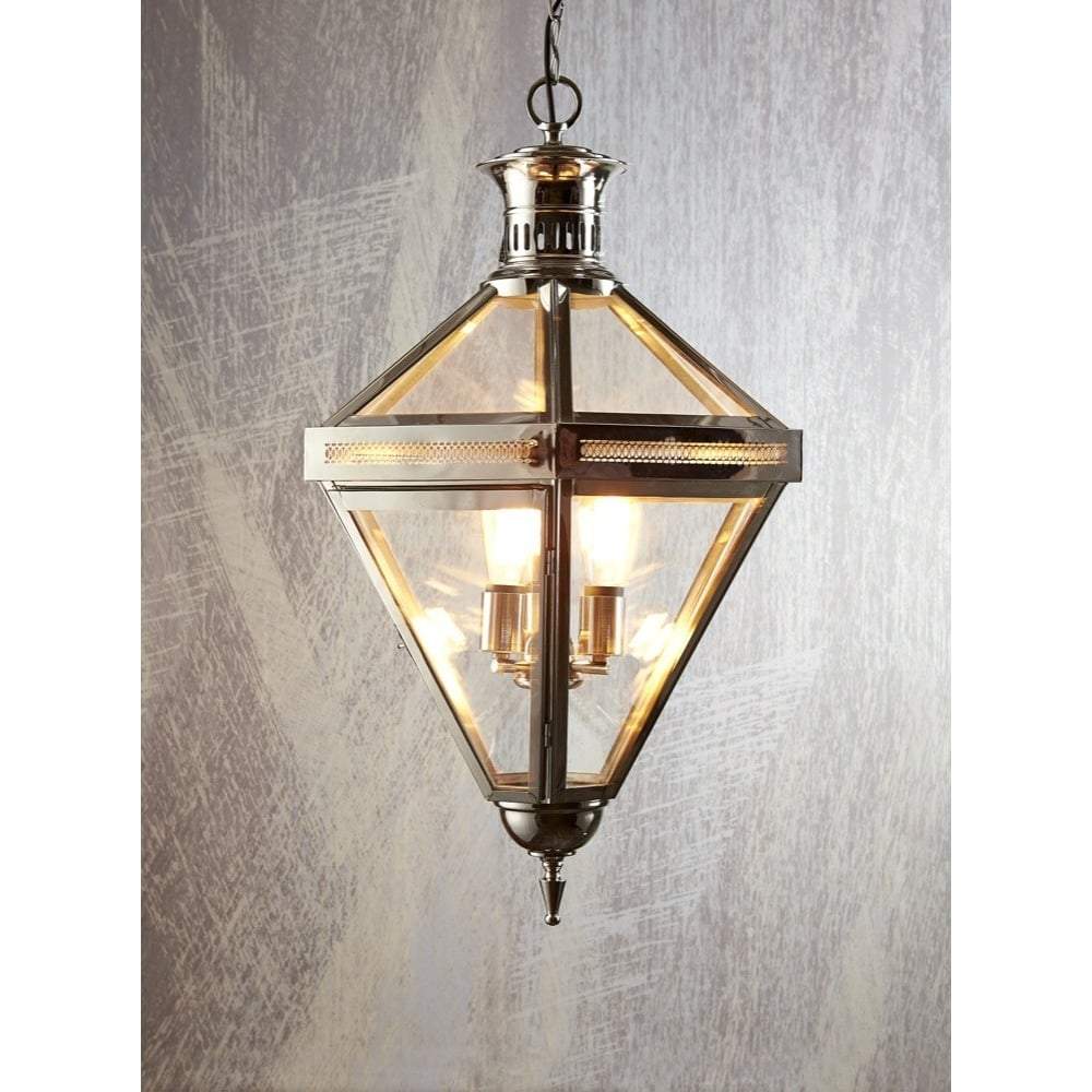 Rockefella Ceiling Light Nickel-abc
