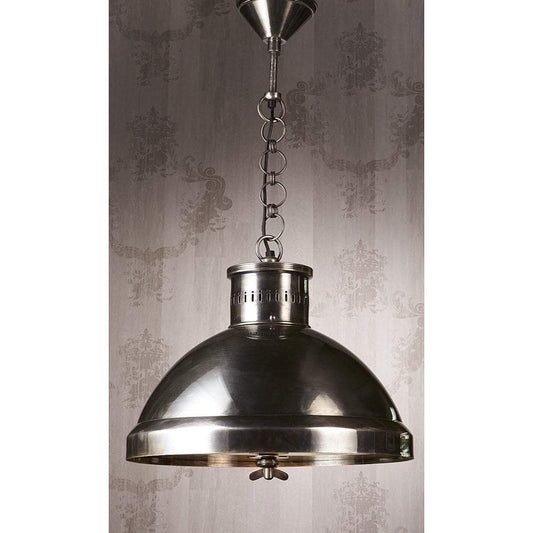 Madison Hanging Lamp in Silver-abc