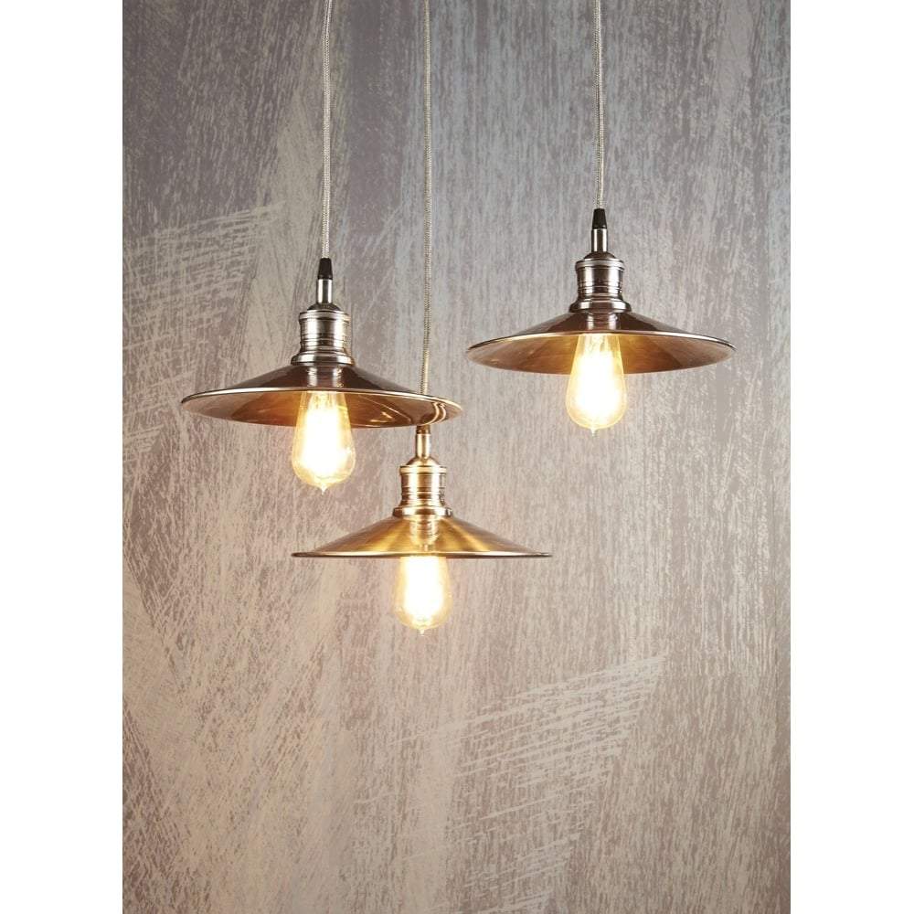 Manhattan Hanging Lamp in Ant.Silver-abc