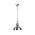 Boston Dome Hanging Lamp Silver-abc