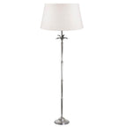 Casablanca Floor Lamp Base Silver-abc