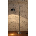 Columbus Floor Lamp Antique Silver-abc