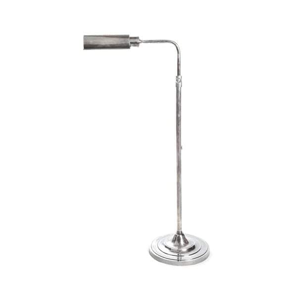 Brooklyn Floor Lamp Antique Silver-abc