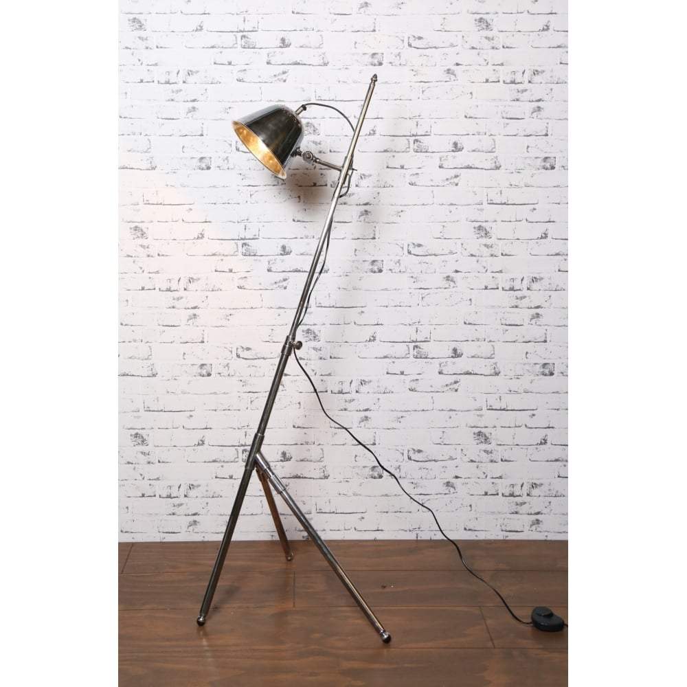 Belvedere Floor Lamp Antique Silver-abc
