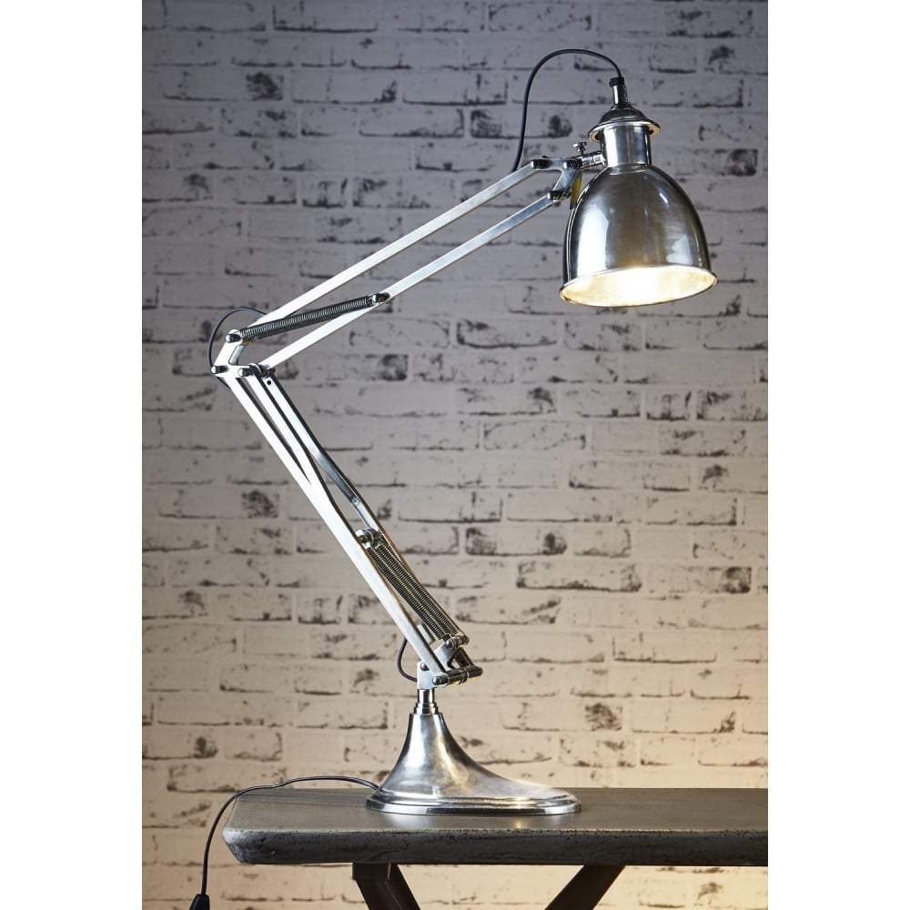 Nevada Desk Lamp in Antique Silver-abc