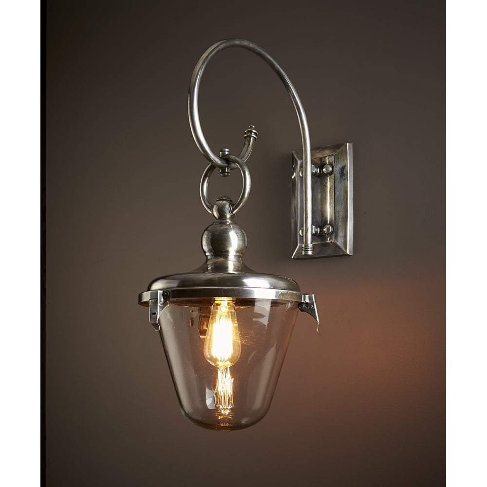 Savoy Glass Shade Antique Entry Lamp-abc