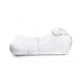 Canggu Contour Lounger Outdoor Bean Bag - White-abc