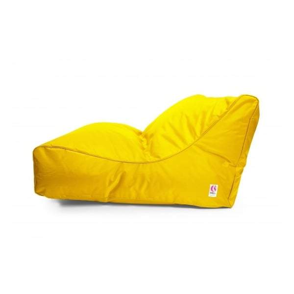 Uluwatu Double Lounger Outdoor Bean Bag - Yellow-abc