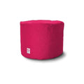 Round Ottoman Outdoor Bean Bag - Pink-abc