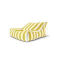 Uluwatu Striped Double Lounger Outdoor Bean Bag - Yellow-abc