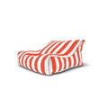 Uluwatu Striped Double Lounger Outdoor Bean Bag - Orange-abc