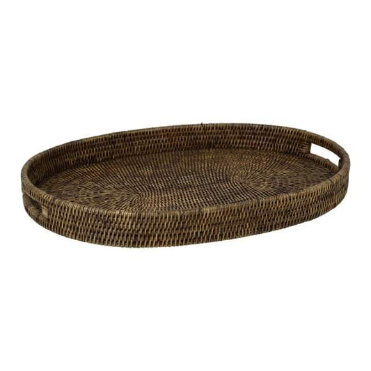 Plantation Rattan Tray Oval Large-abc
