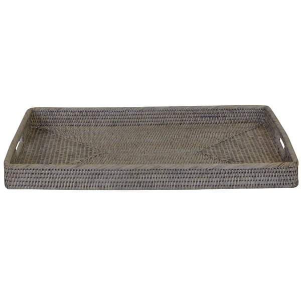 Verandah Natural Rattan Tray Rectangle Small-abc