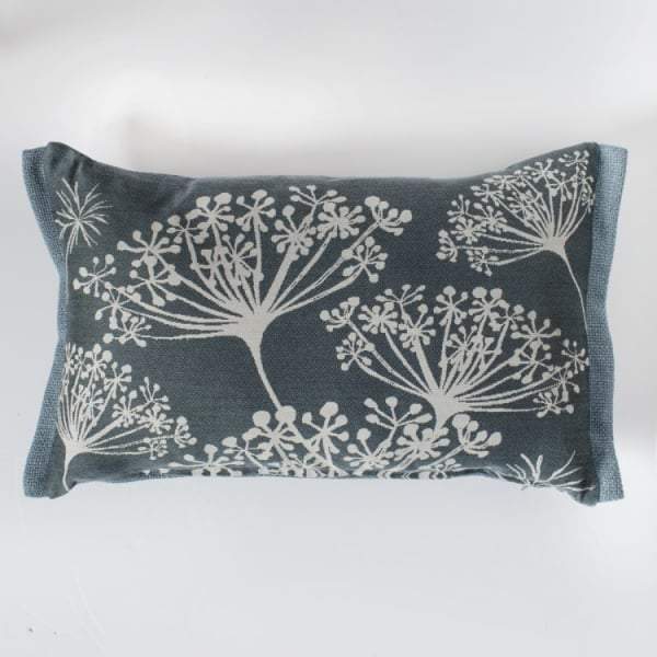 Silhouette Stem Print Cushion Duckegg 300x500mm-abc