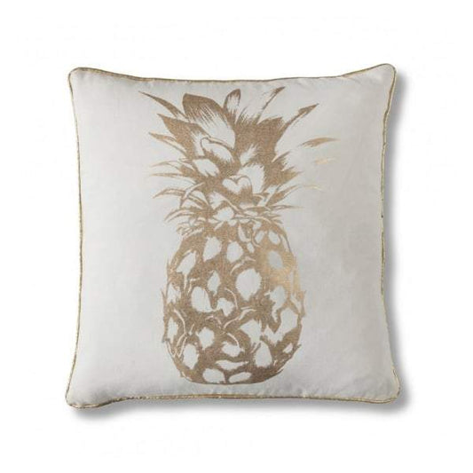 Golden Pineapple Cushion W450 x H450mm-abc