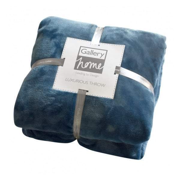 Flannel Fleece Throw Teal 1400x1800mm-abc