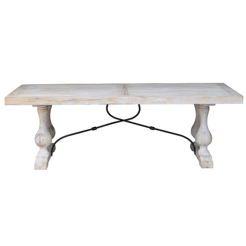 Madrid Dining Table Lime Wash-abc