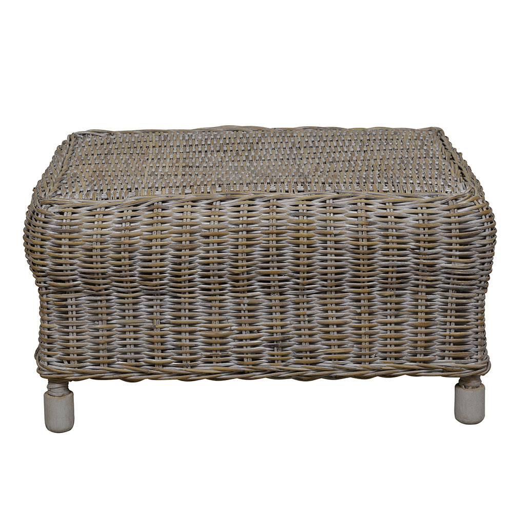 Verandah Tropical Style Ottoman-abc