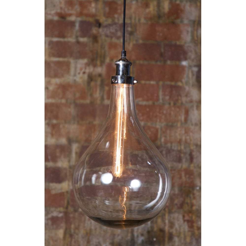 Odean Single Glass Pendant Lamp-abc