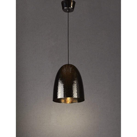 Dolce Beaten Charcoal Hanging Lamp-abc