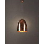 Dolce Beaten Copper Hanging Lamp-abc