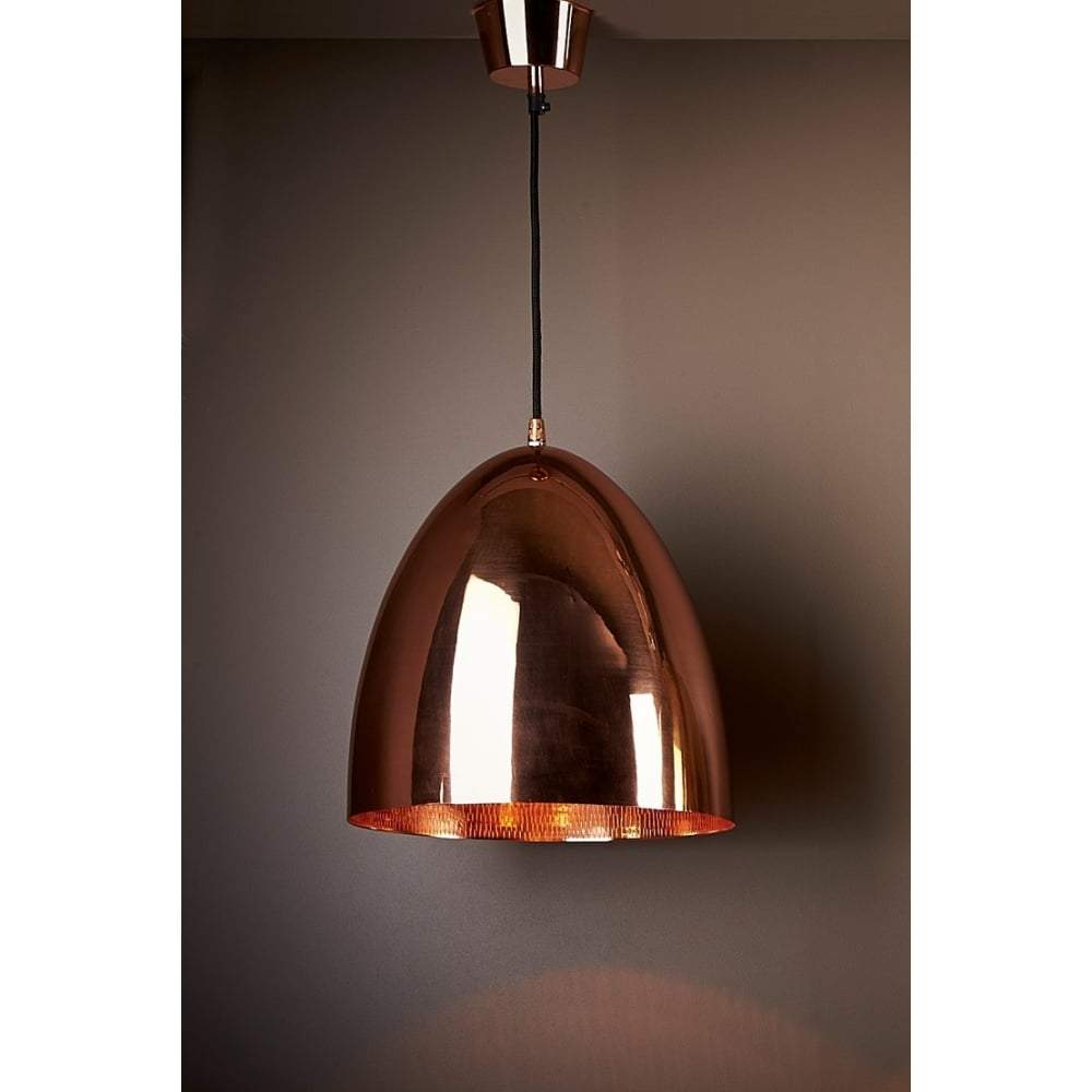 Egg Ceiling Lamp Copper-abc