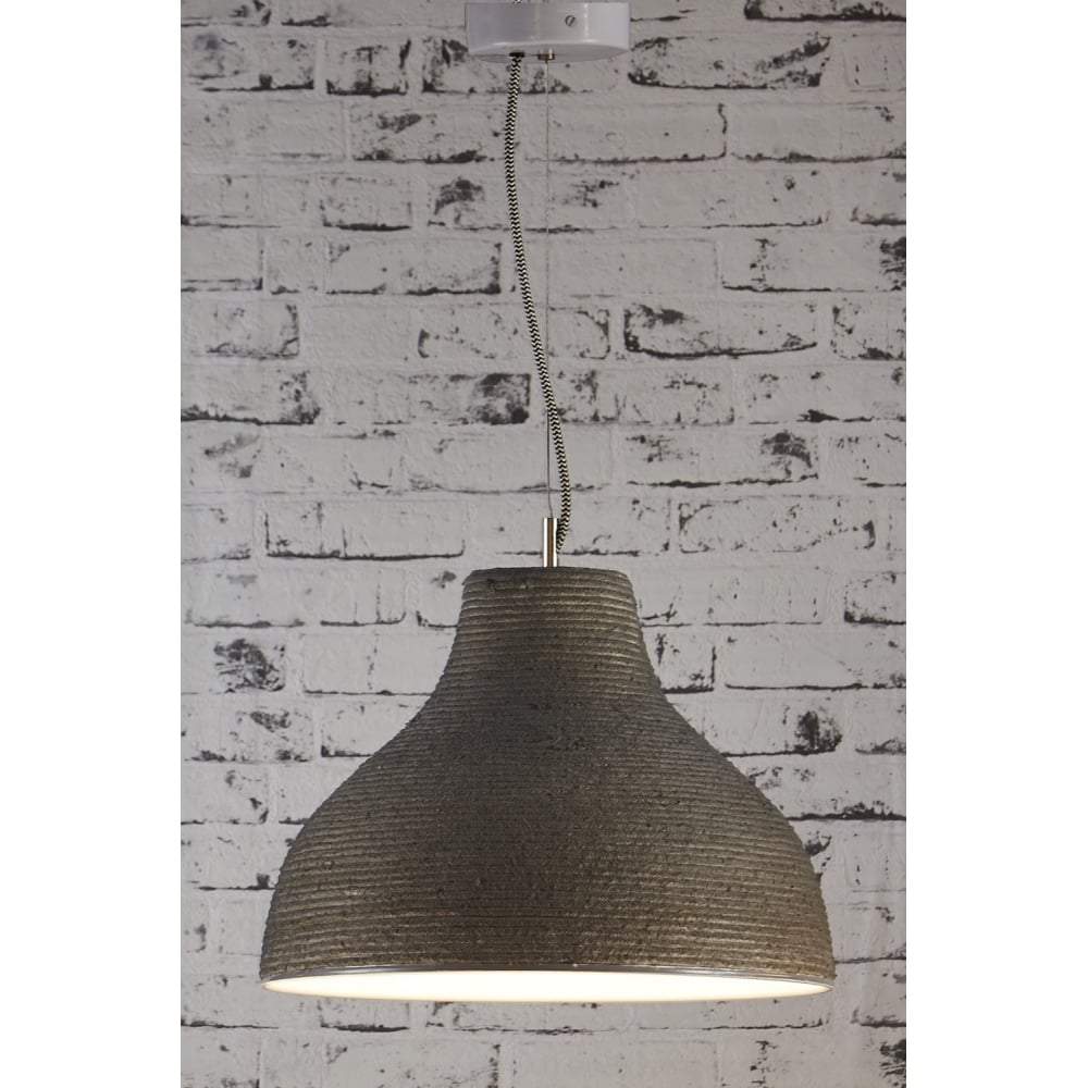 Biscayne Hanging Lamp in Grey-abc