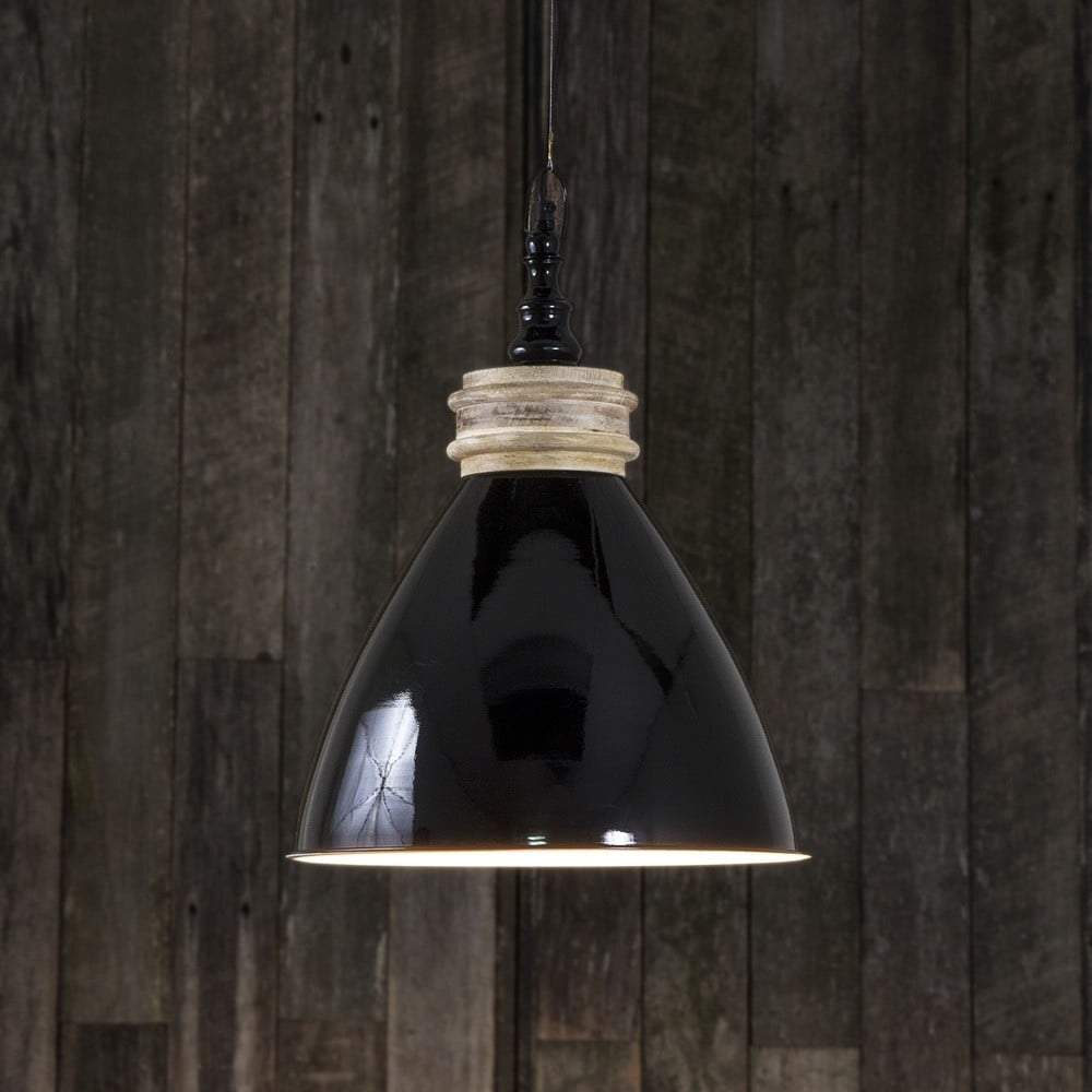 Sardinia Hanging Lamp in Black-abc