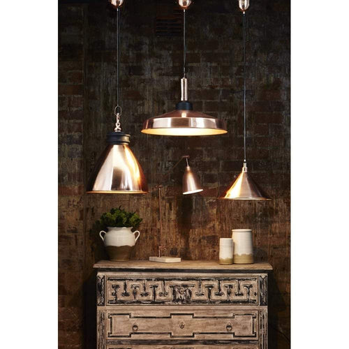 Sardinia Hanging Lamp in Copper-abc