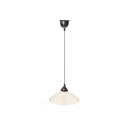 Newport Hanging Ceramic Dish Lamp-abc