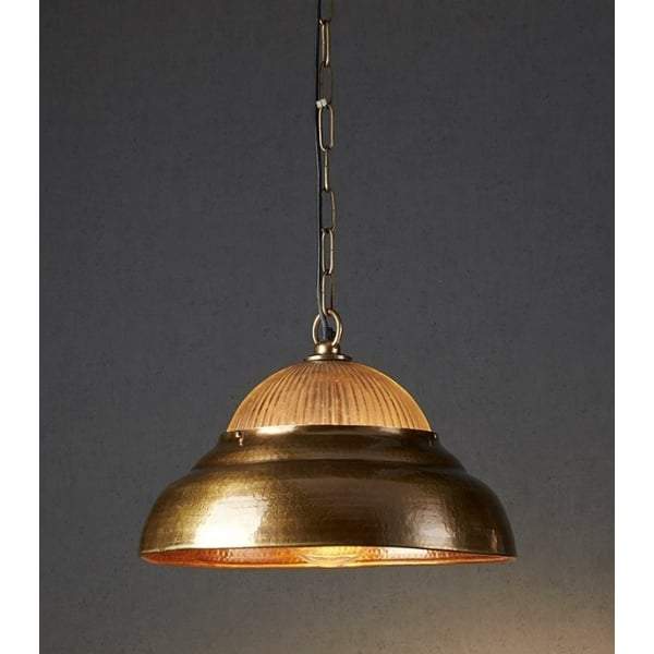 Atrium Hanging Lamp Antique Brass-abc