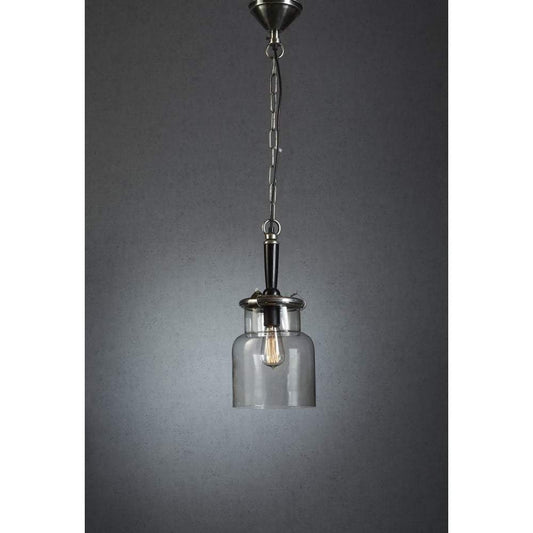 Haiti Hanging Lamp in Silver-abc