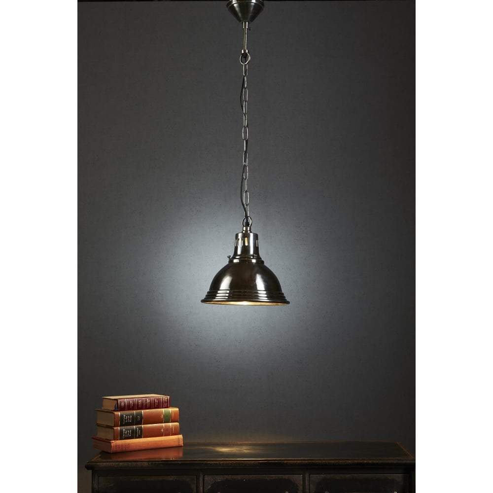 Stoney Brook Hanging Lamp in Silver-abc
