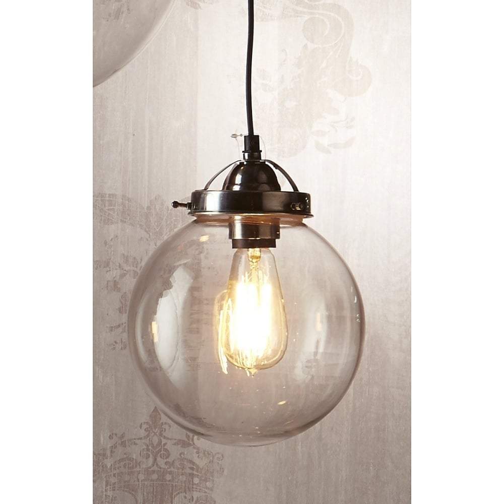 Celeste Small Hanging Lamp Ant.Silver-abc
