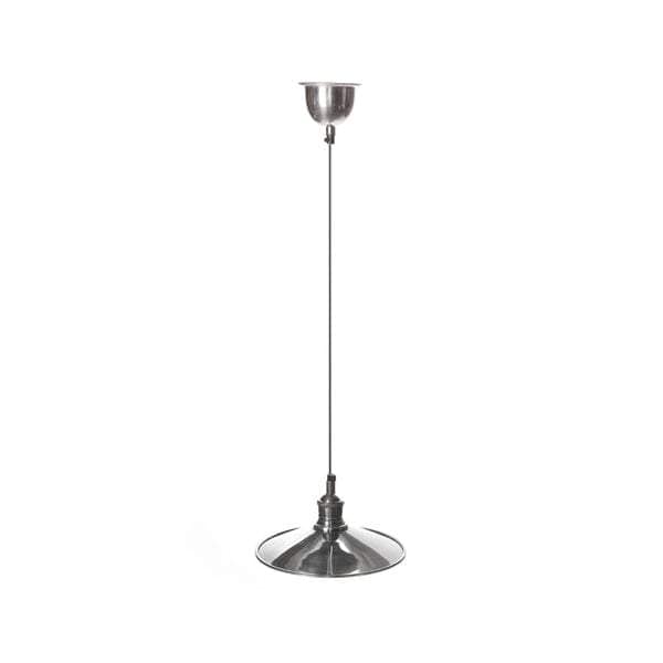 New York Sml Hanging Lamp Silver-abc