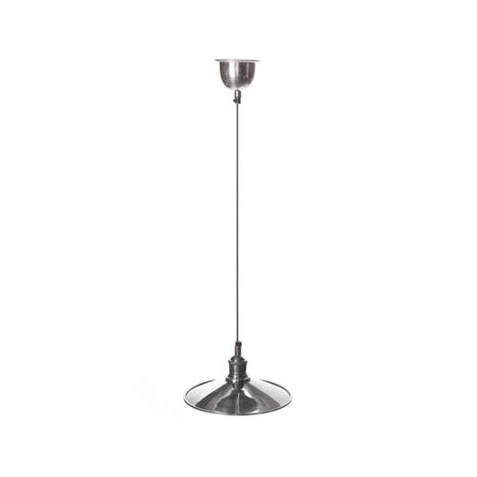 New York Sml Hanging Lamp Silver-abc