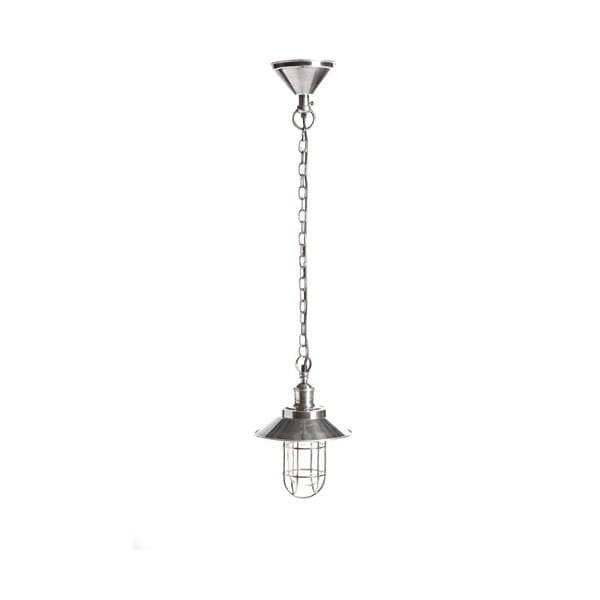 Maine Overhead Lamp in Silver-abc