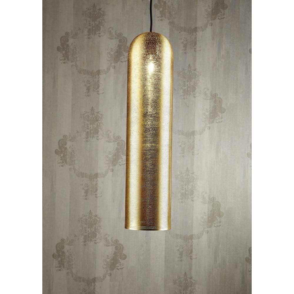 Moroccan Pipe Ceiling Lamp Brass-abc