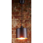 Portofino Hanging Lamp in Black Copper-abc