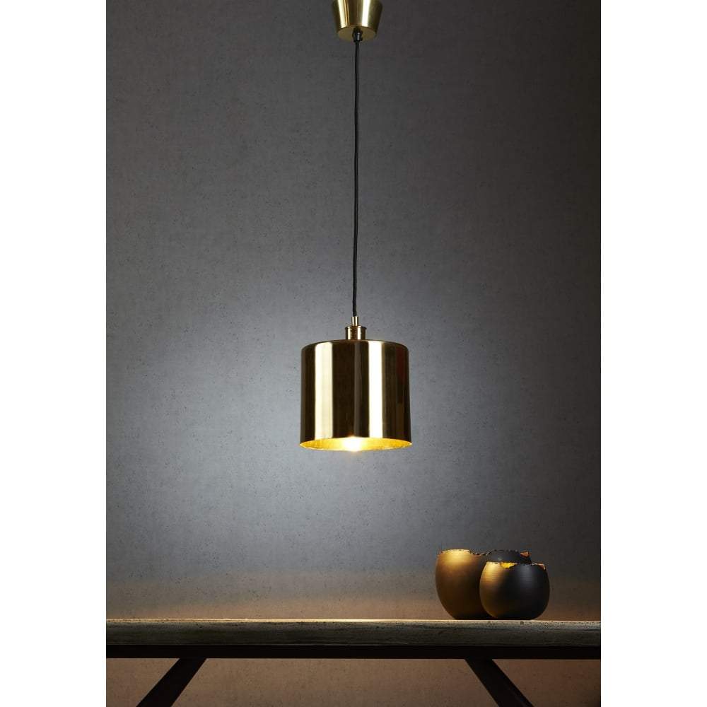 Portofino Hanging Lamp Brass-abc