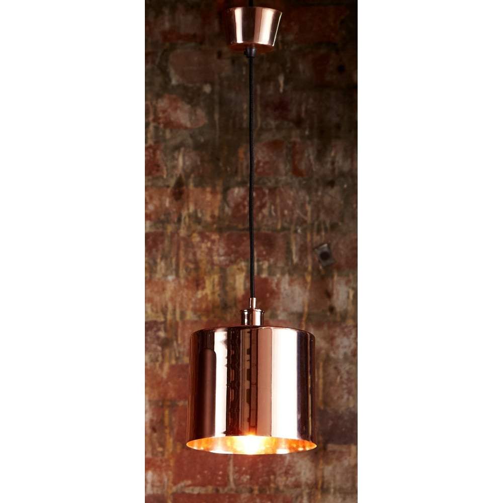 Portofino Hanging Lamp Copper-abc