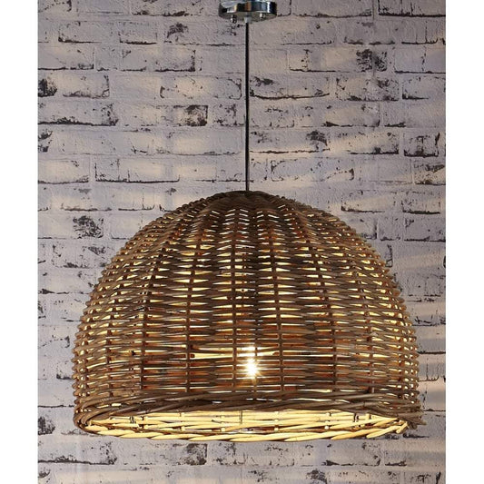 Rattan Large Hanging Pendant 60x40-abc