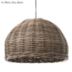 Rattan Large Hanging Pendant 60x40-abc