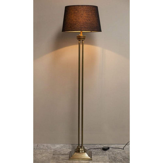 Hudson Floor Lamp Base Brass-abc